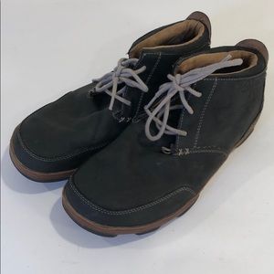 Olukai Kamuela black ankle boots shoes size 11